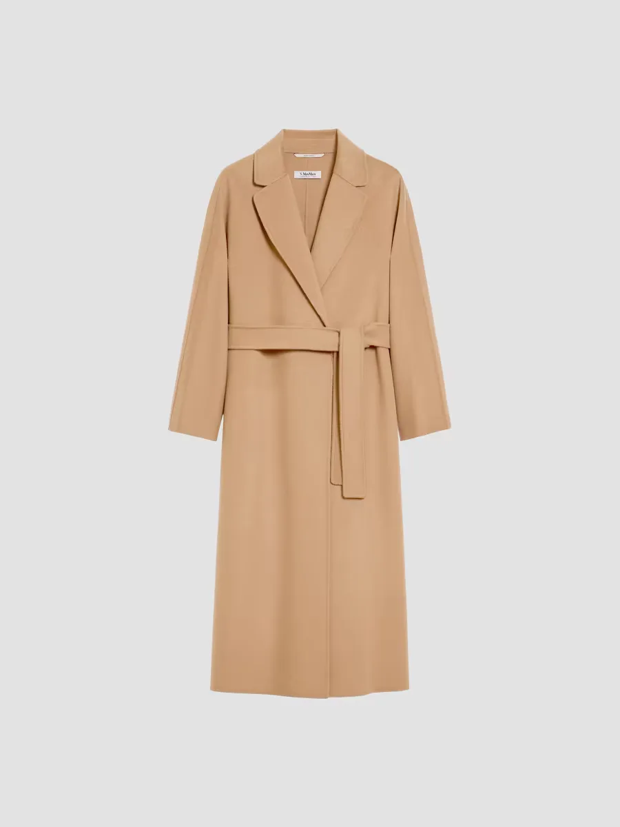 Wool Broadcloth Midi Coat by Max Mara