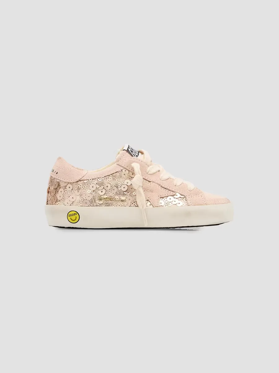 Super Star Sequined Sneakers by Golden Goose