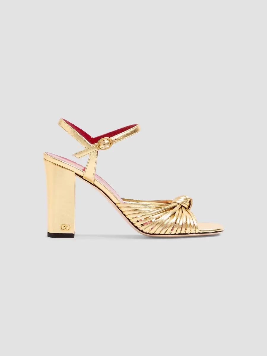 Annet Laminated Nappa 90MM Sandals