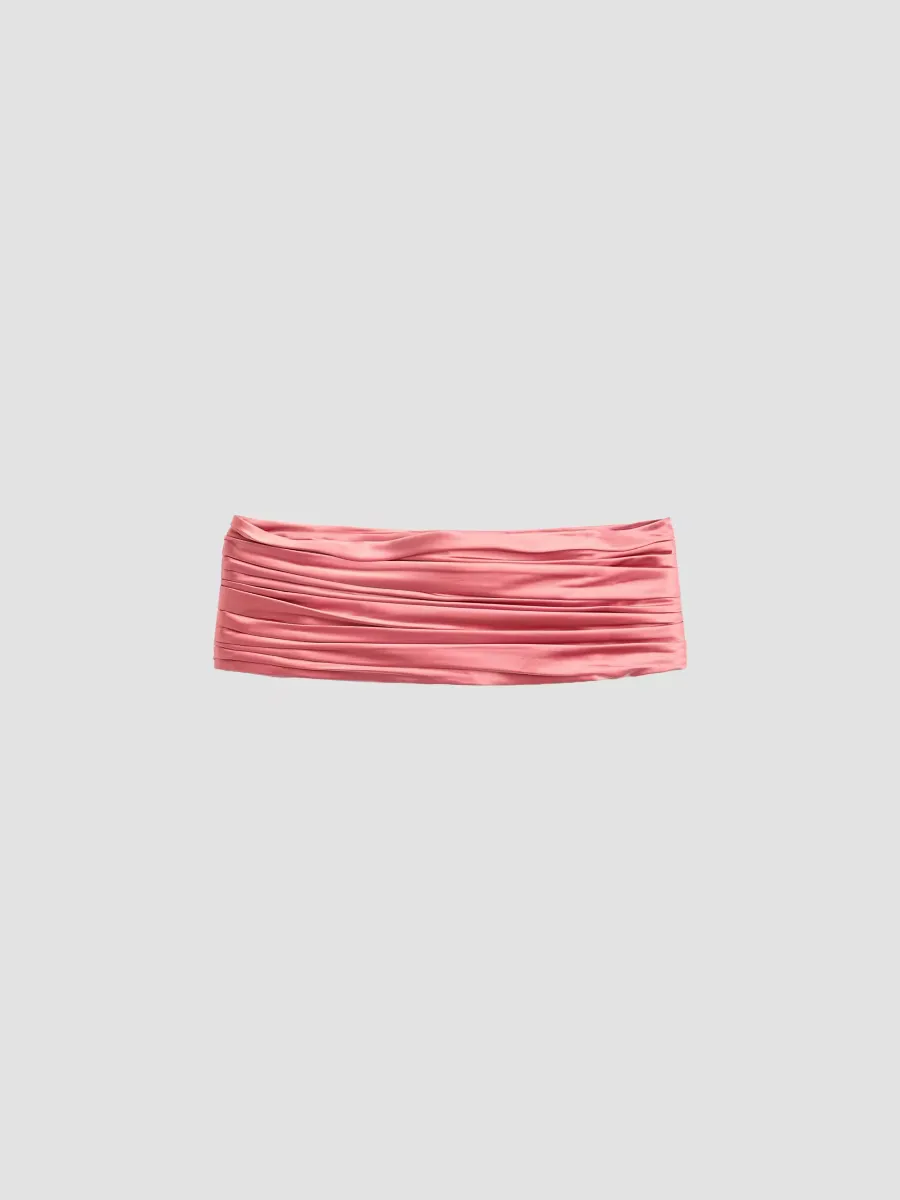 Satin Cady Belt by Valentino