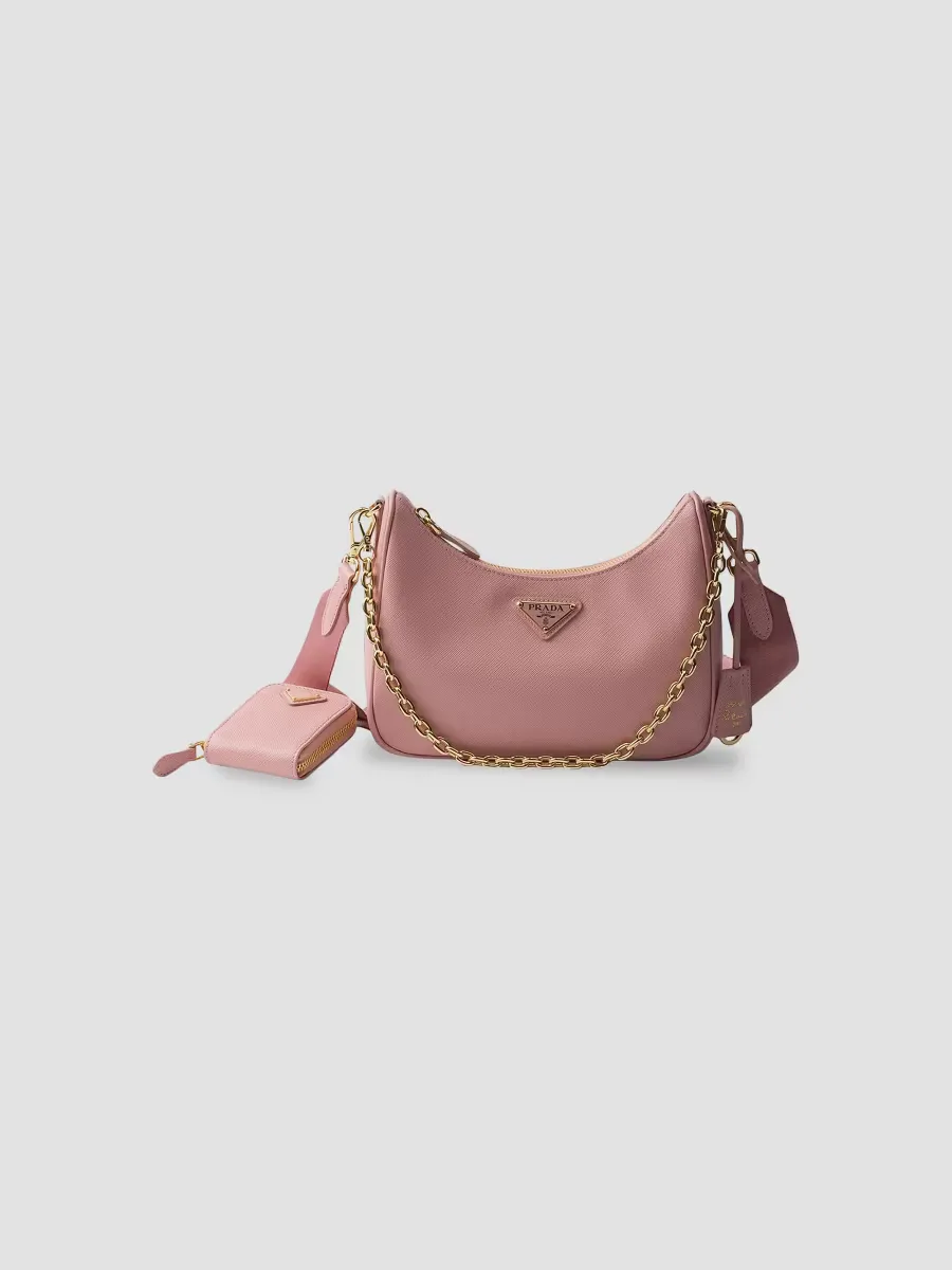 Re-Edition 2005 Saffiano Leather Shoulder Bag
