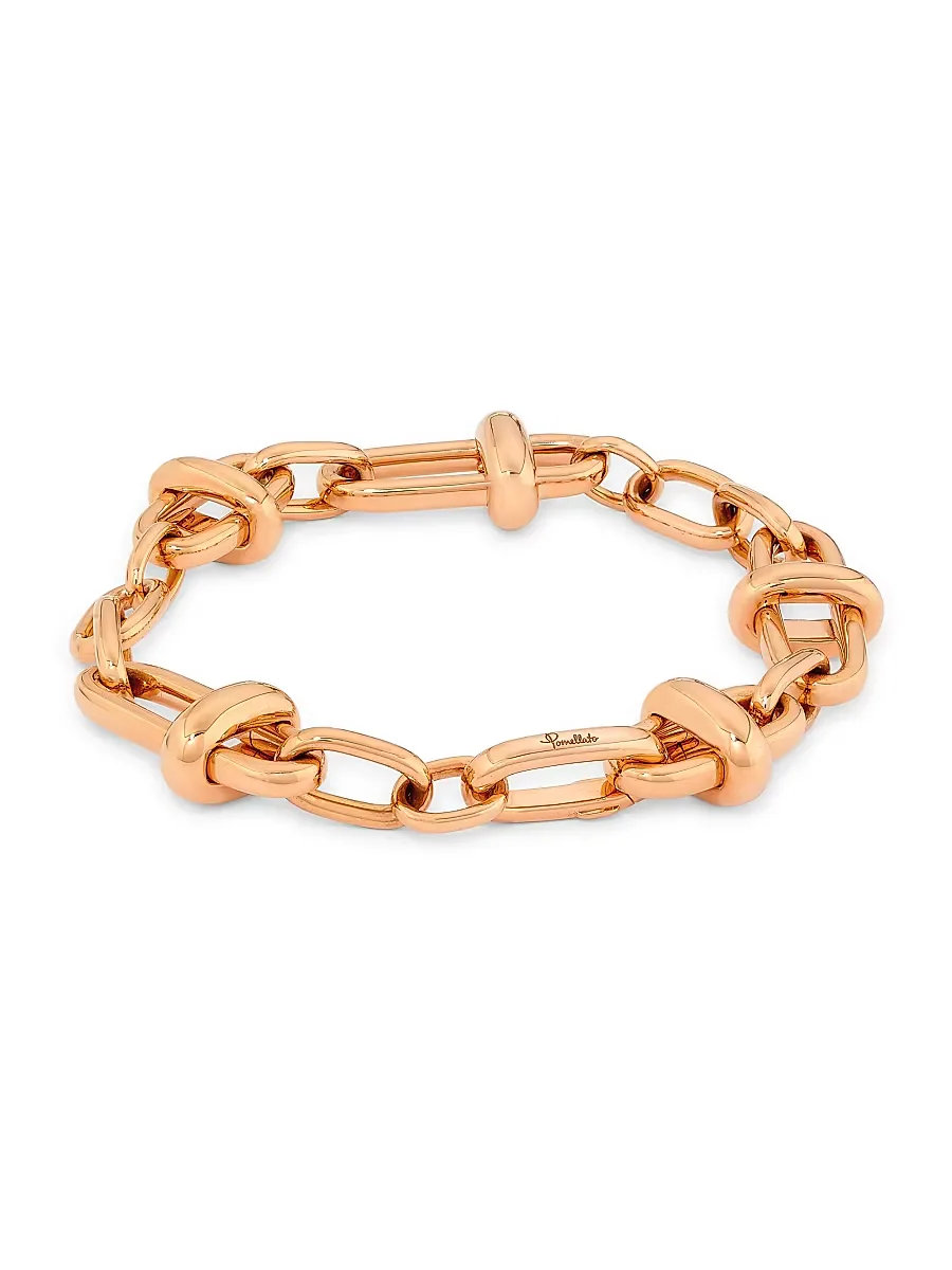 Iconica 18K Rose Gold Chain Bracelet