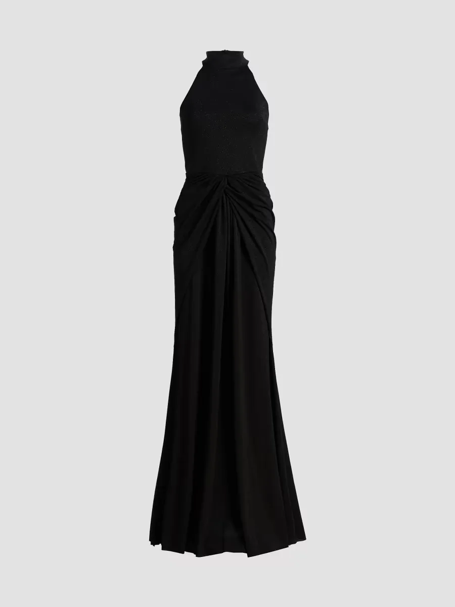 Gujar Sugar Twist-Detail Sleeveless Gown by Chiara Boni La Petite Robe