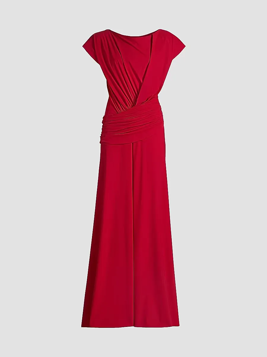 Nusia Draped Gown by Chiara Boni La Petite Robe