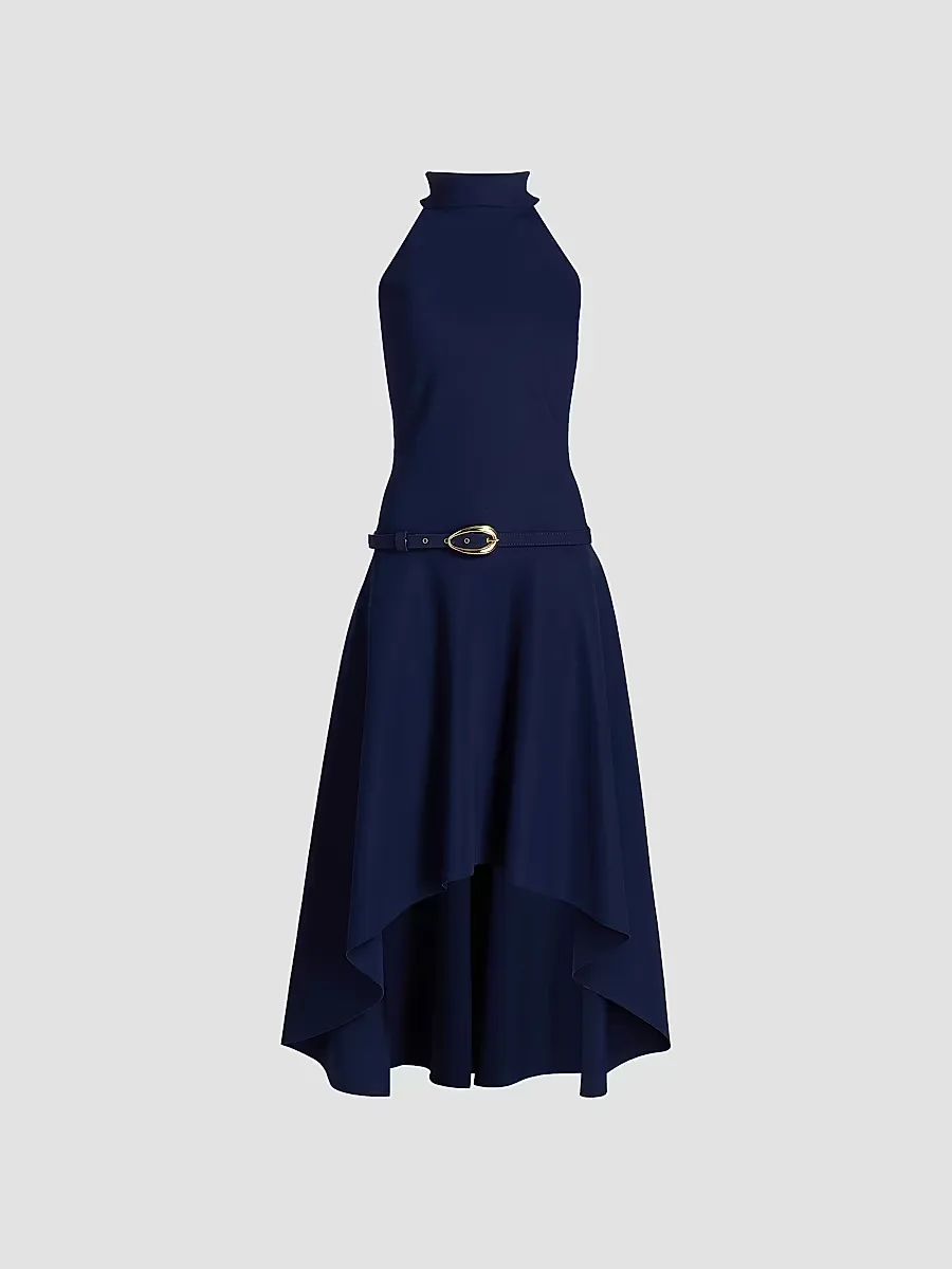 Gurahim Sleeveless High-Low Midi-Dress by Chiara Boni La Petite Robe