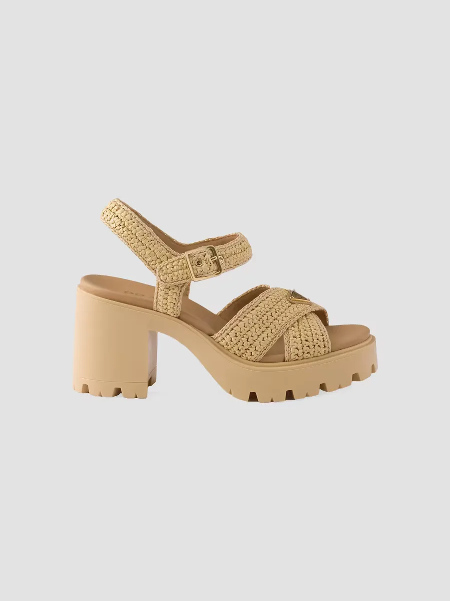 Crochet Sandals by Prada