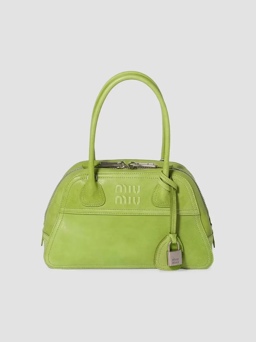 Vivant Nappa Leather Top Handle Bag