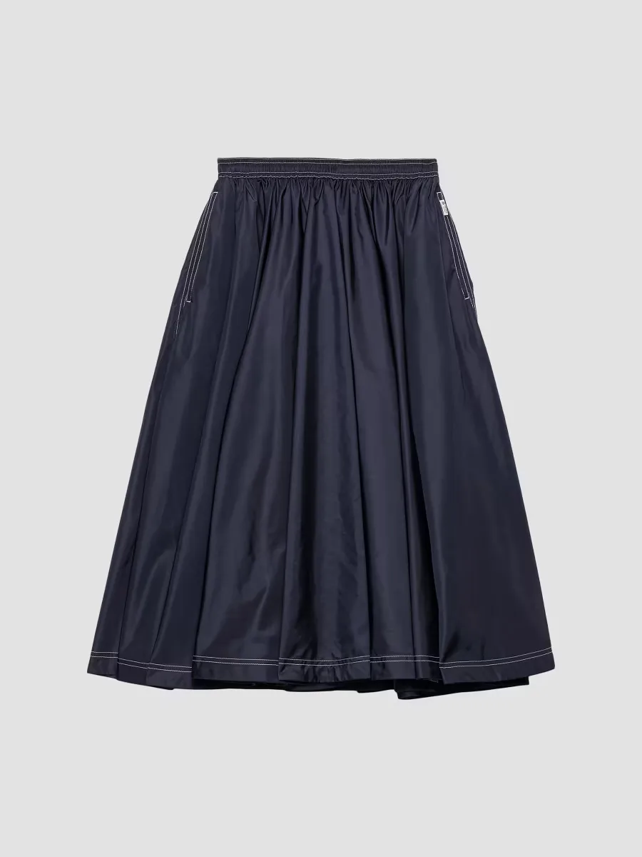 Light Nylon Full Skirt by Prada