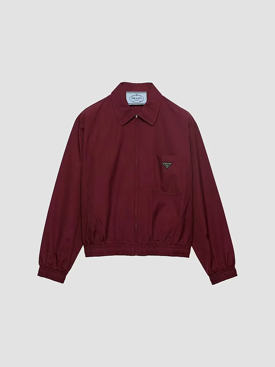 Poplin Jacket by Prada