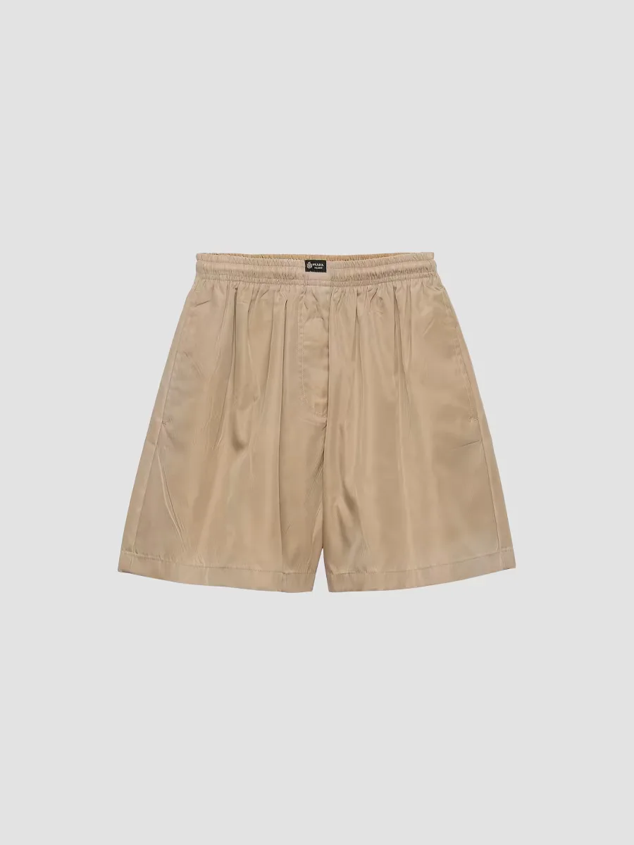 Washed Nylon Shorts by Prada