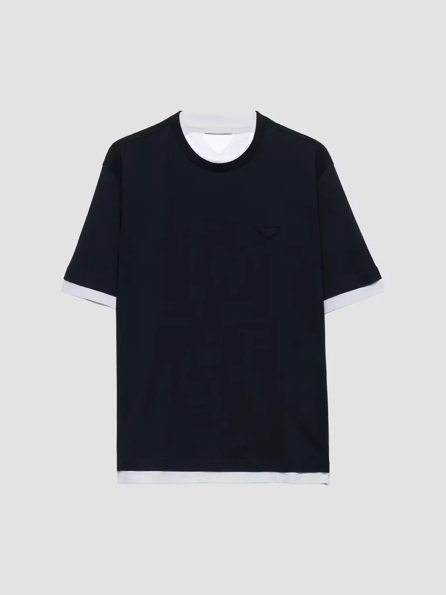 Cotton T-Shirt by Prada