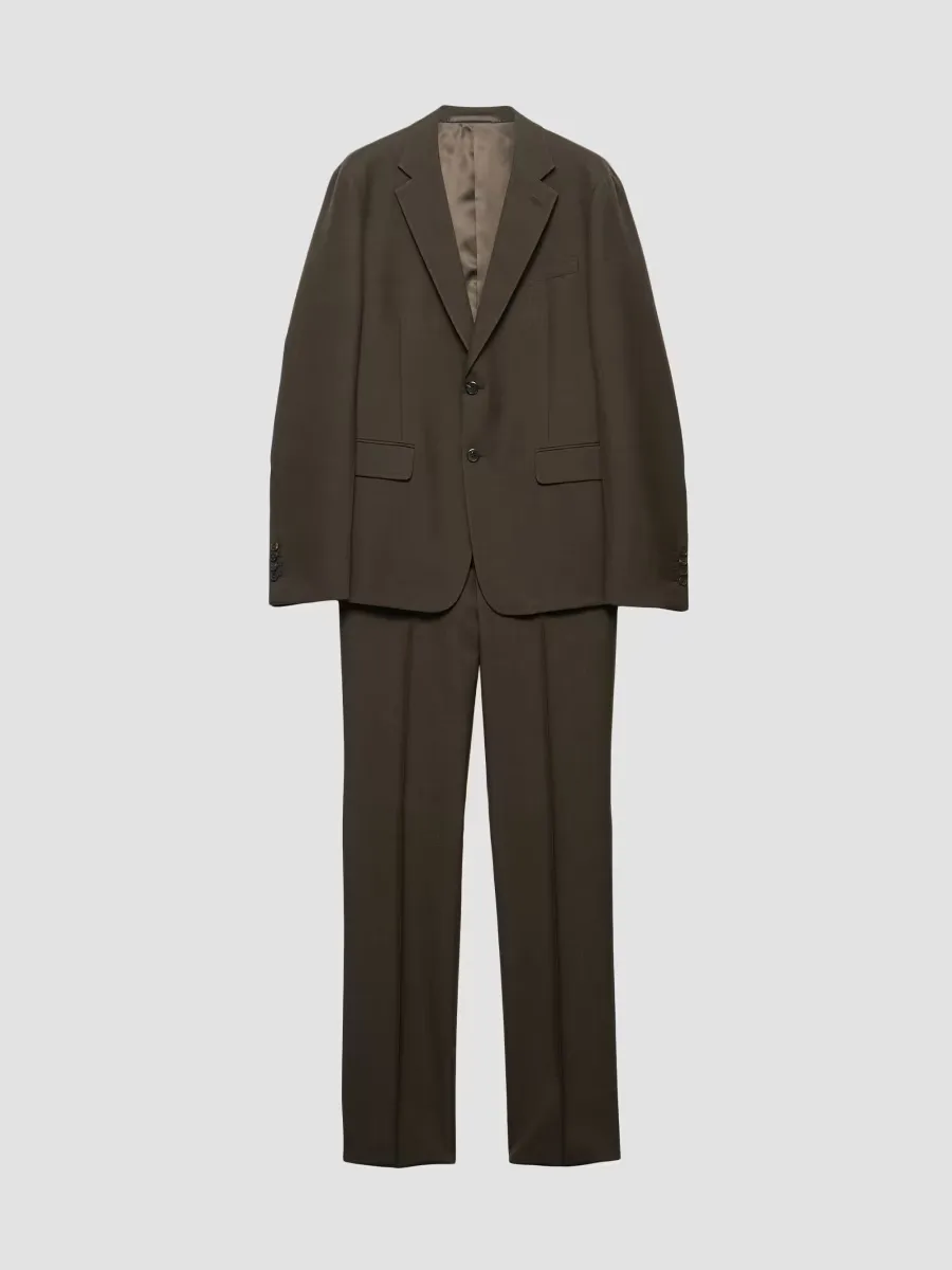 Single-Breasted Wool Suit by Prada