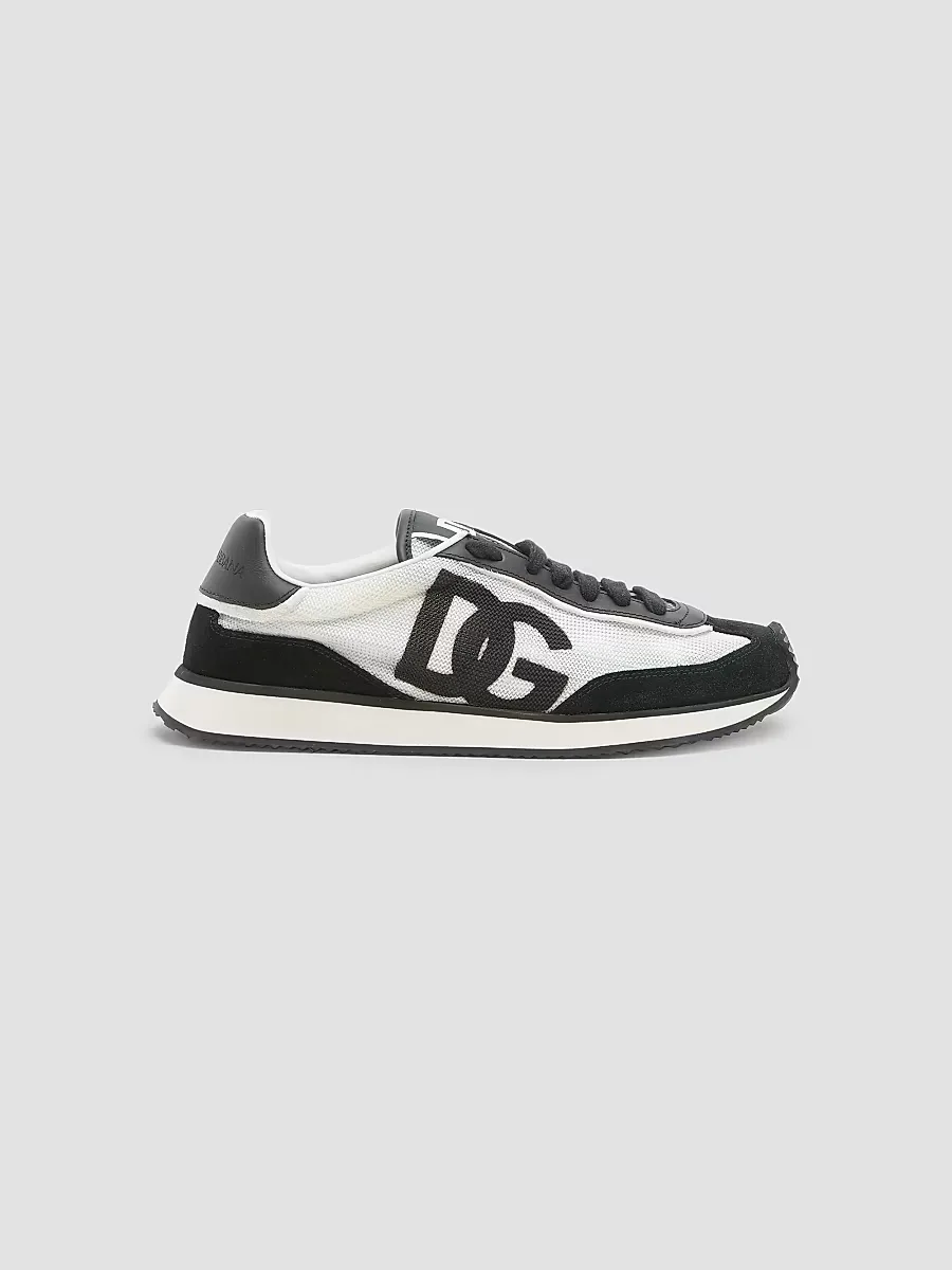 Logo Colorblocked Low-Top Sneakers by Dolce & Gabbana