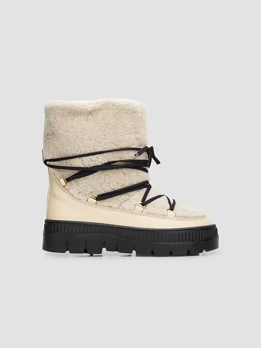 Sherpa Ankle Boots by Pollini