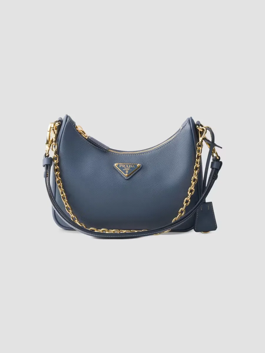 Re-Edition Saffiano Leather Shoulder Bag
