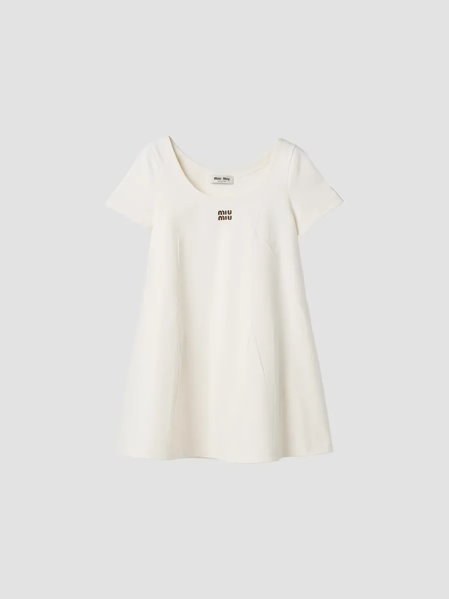 Jersey Mini-Dress by Miu Miu