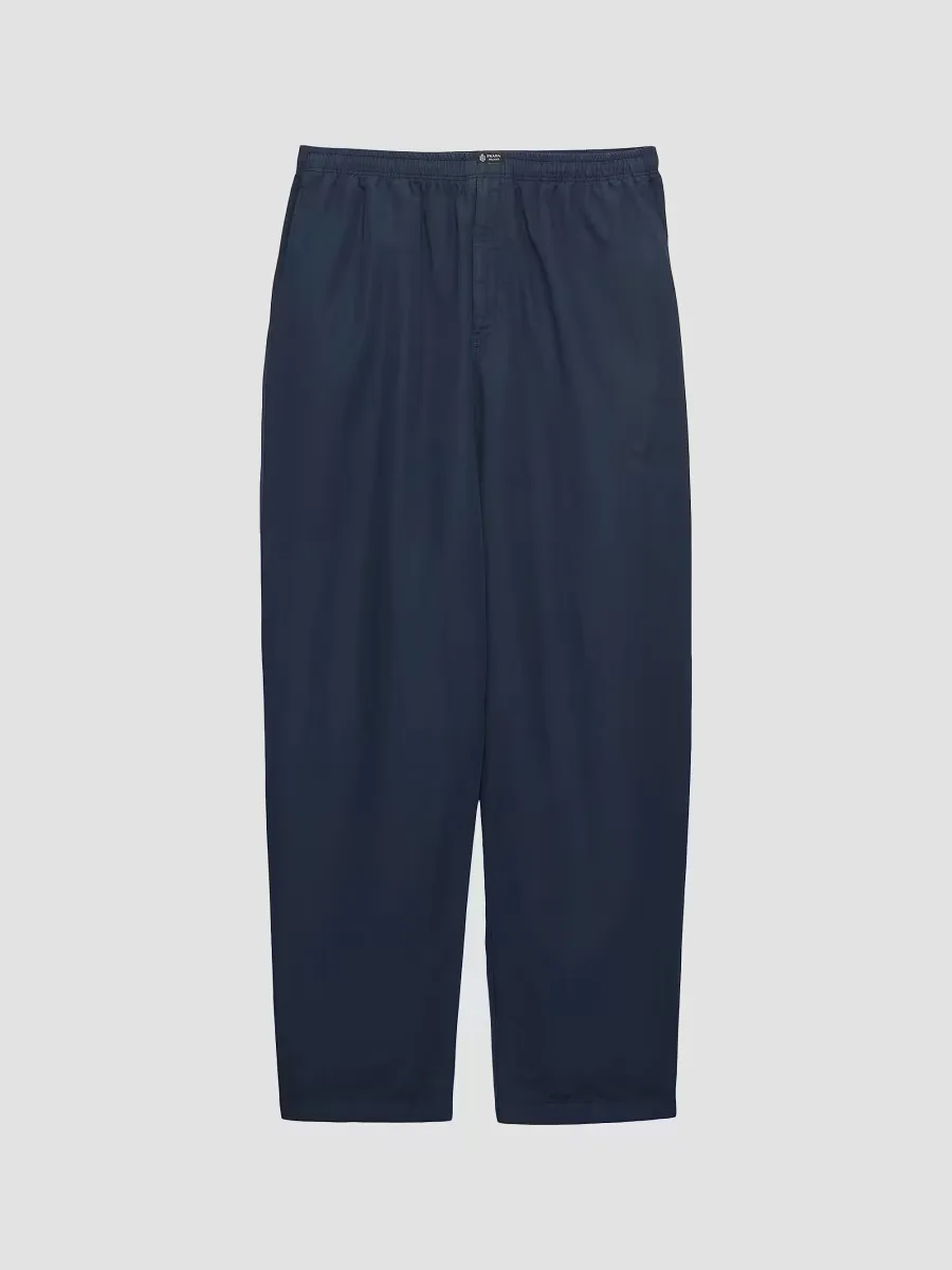 Linen Blend Pants by Prada