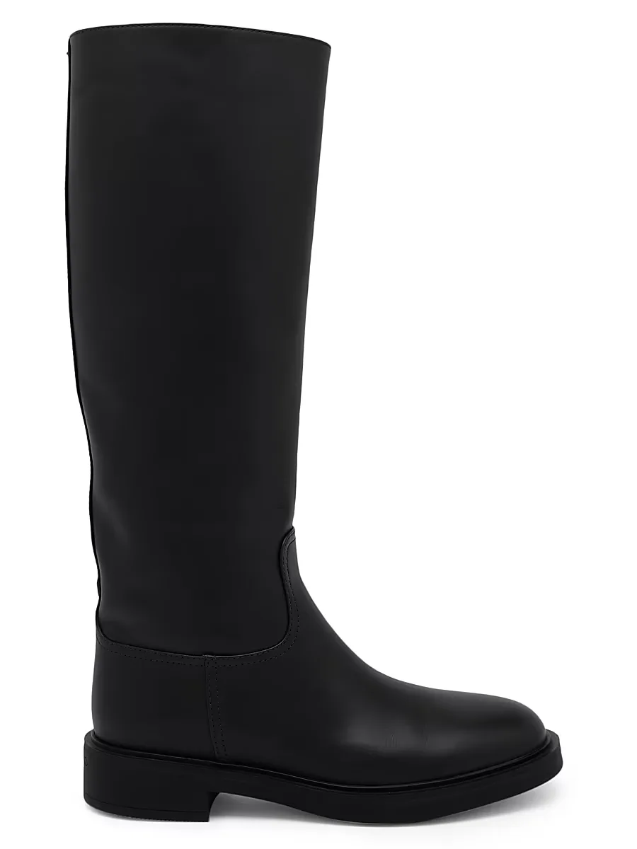 Ascott Leather Knee-High Boots by Gianvito Rossi