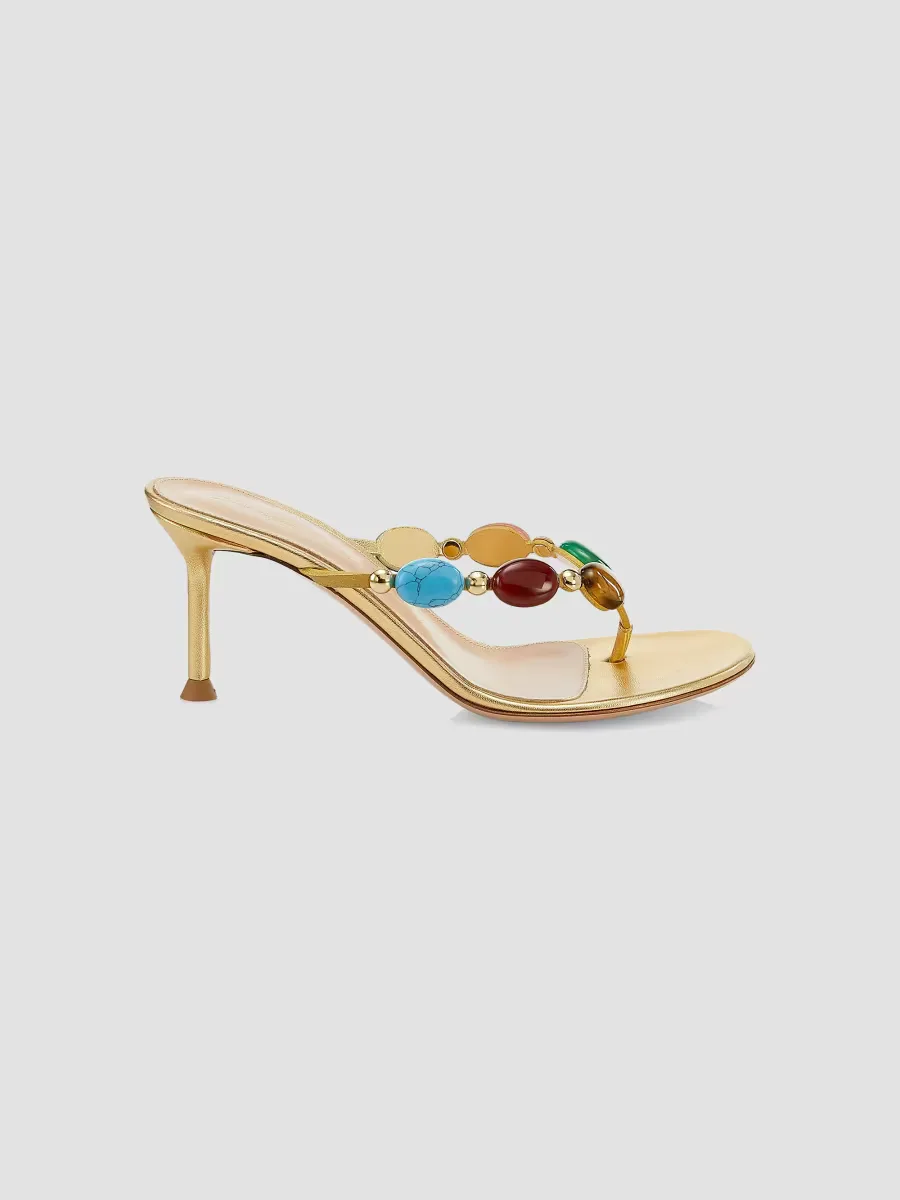 Shanti 70MM Thong Sandal by Gianvito Rossi