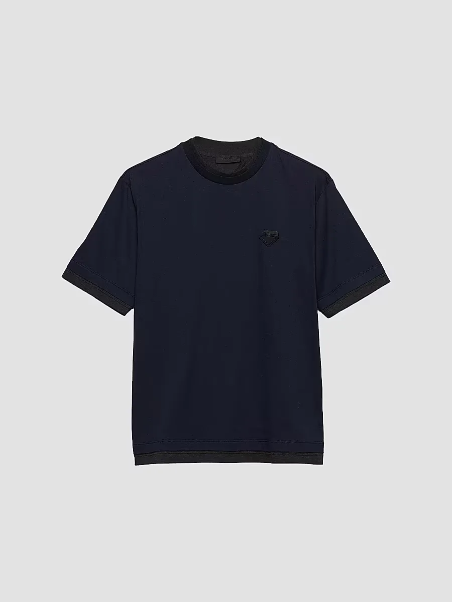 Cotton T-Shirt by Prada