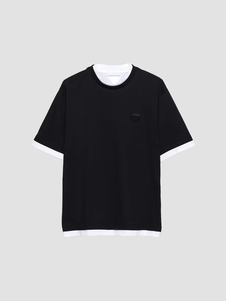 Cotton T-Shirt by Prada
