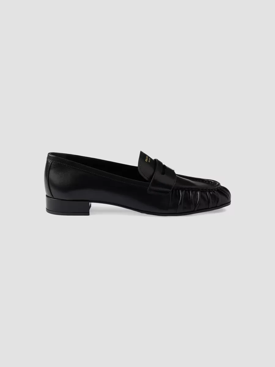 Leather Loafers by Prada