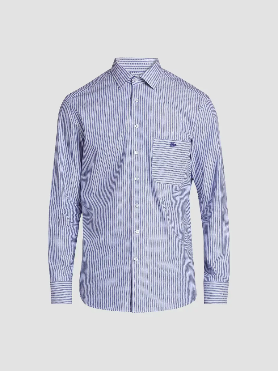 Striped Jacquard Shirt by ETRO