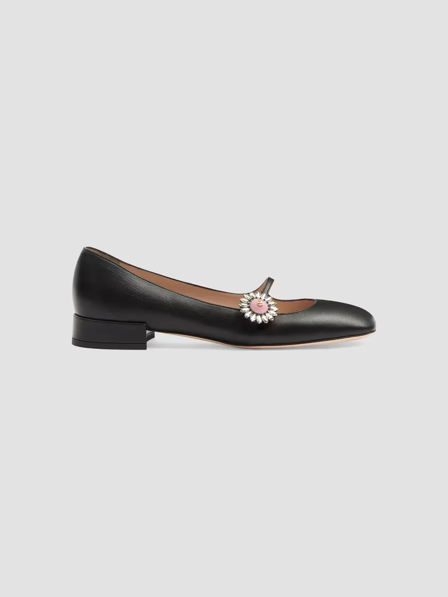 Mary-Jane Preshoes 20MM Ballerinas in Kidskin by Valentino