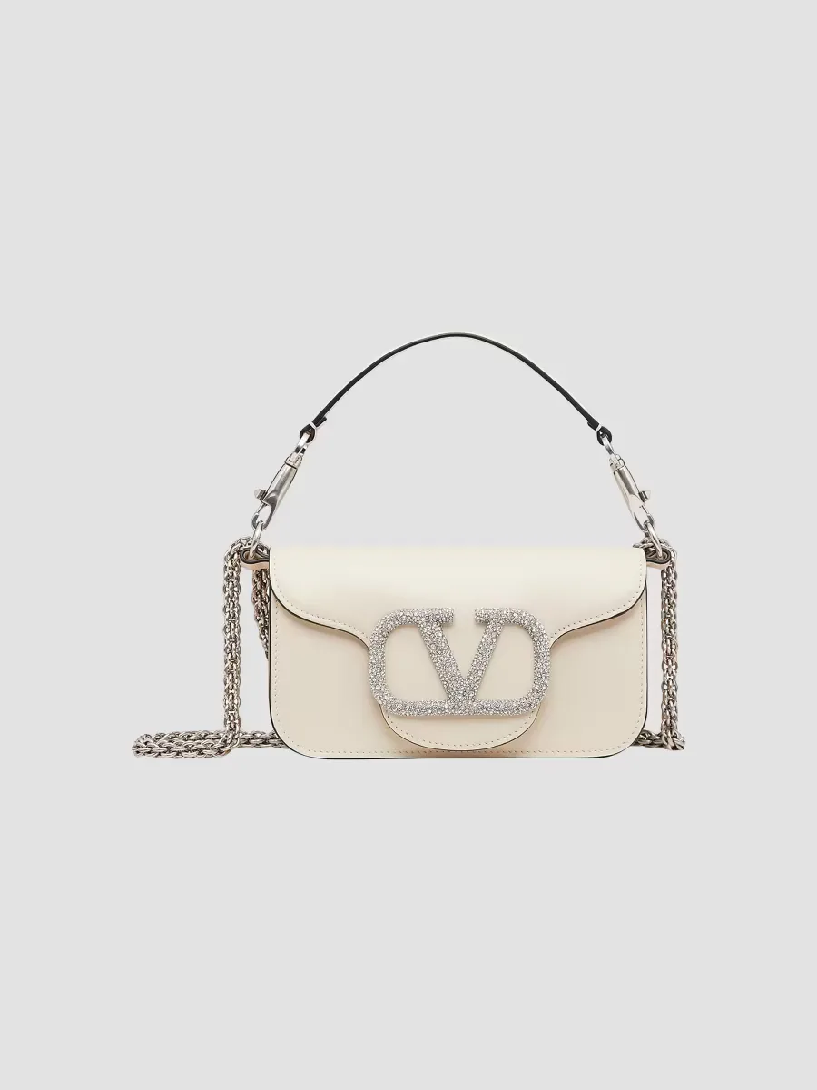 Loc Small Shoulder Bag with Jewel Logo