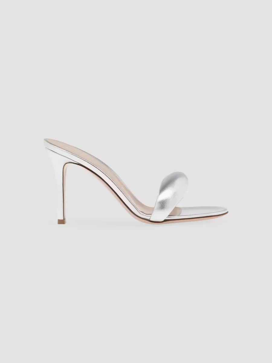 Bijoux 85MM Leather Mules by Gianvito Rossi