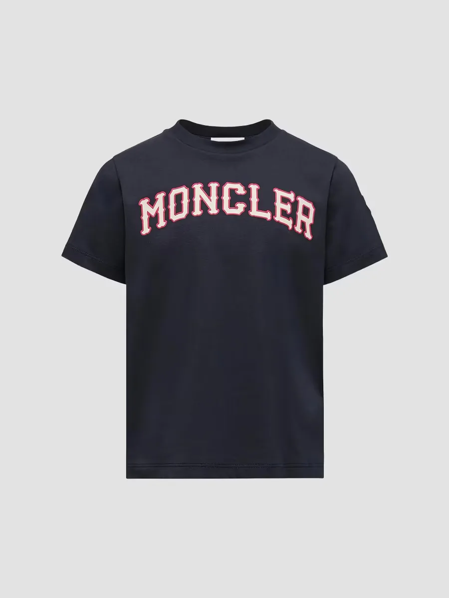 Crew Neck T-Shirt in Cotton by Moncler