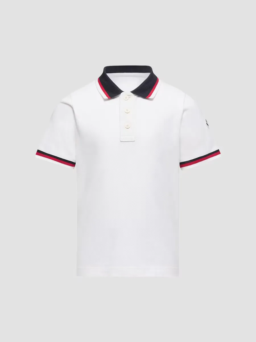 Polo Shirt in Cotton by Moncler