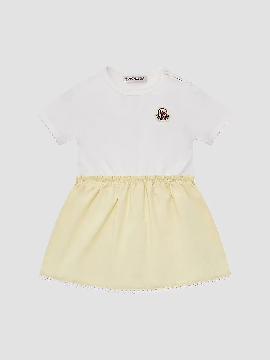 Dress in Cotton Blend by Moncler