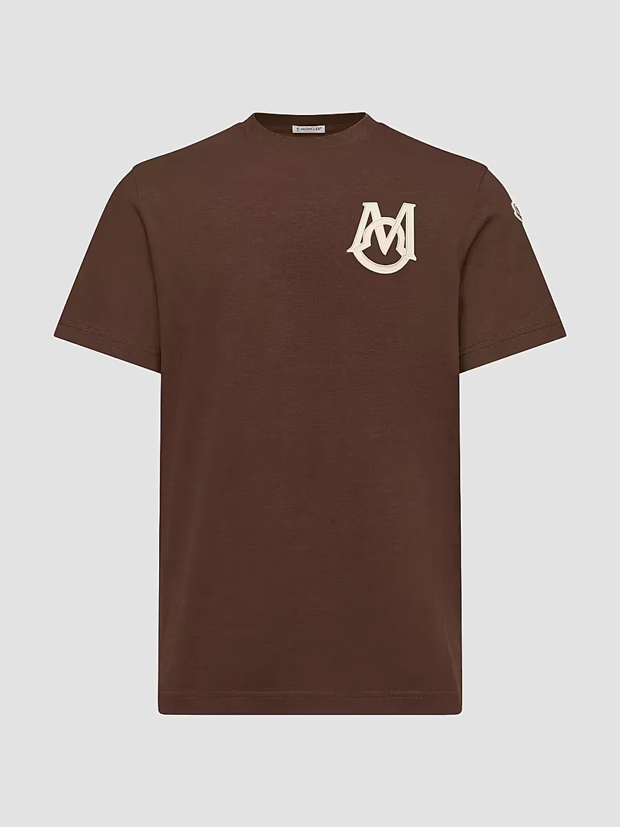 Crewneck T-Shirt in Cotton by Moncler