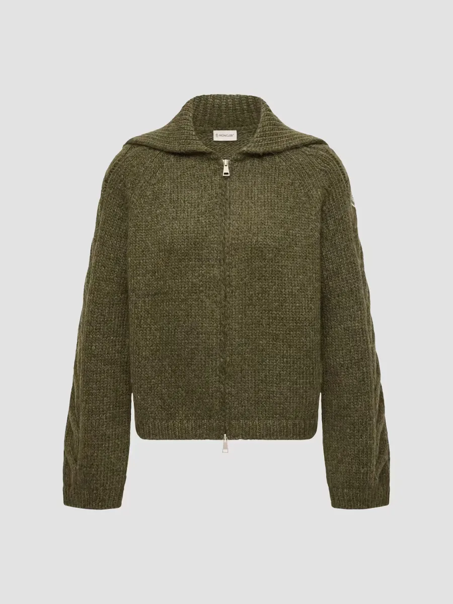Cardigan in Alpaca Blend
