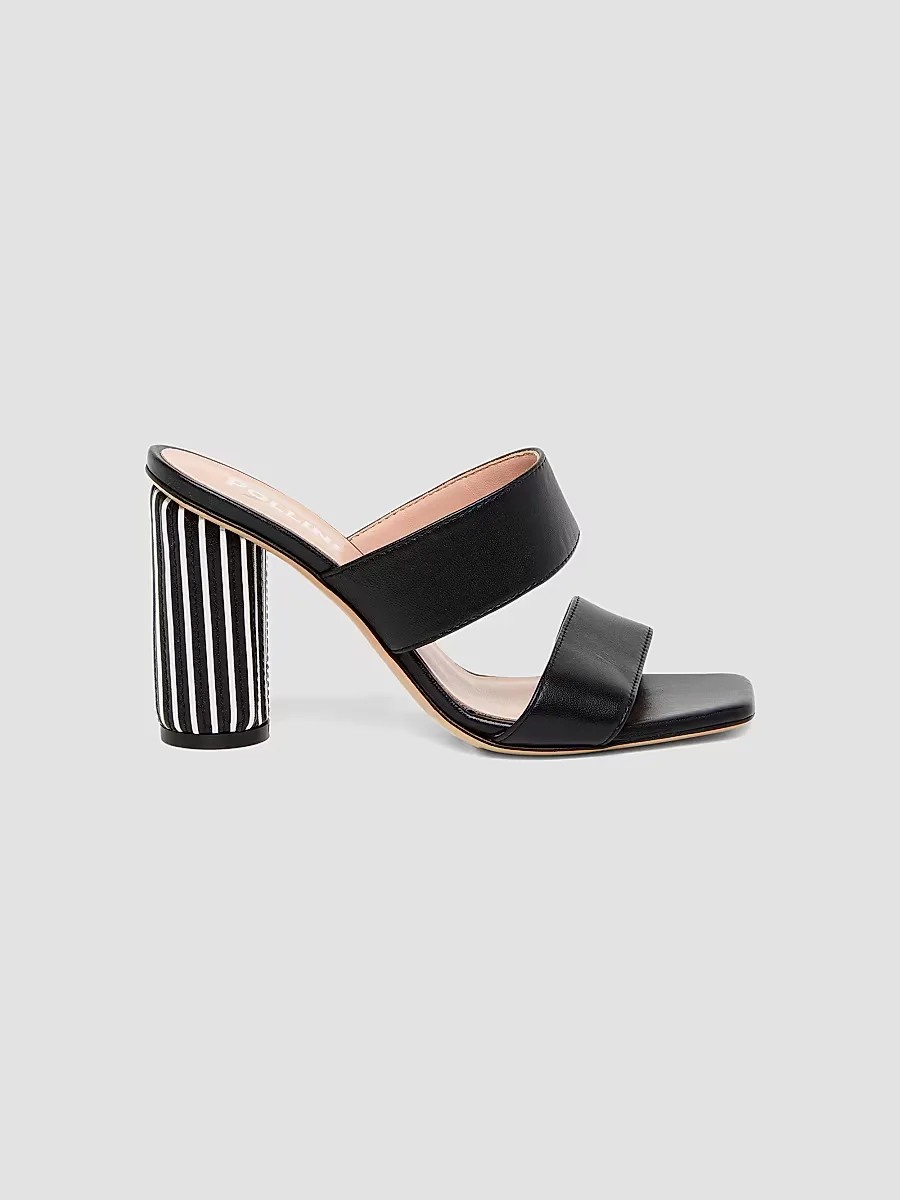 Sunset 85MM Leather Sandals