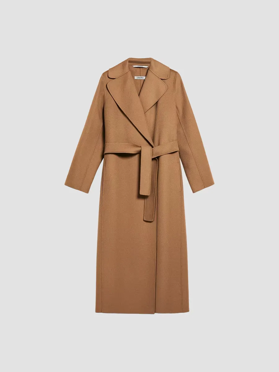 Poldo Wool Belted Wrap Coat
