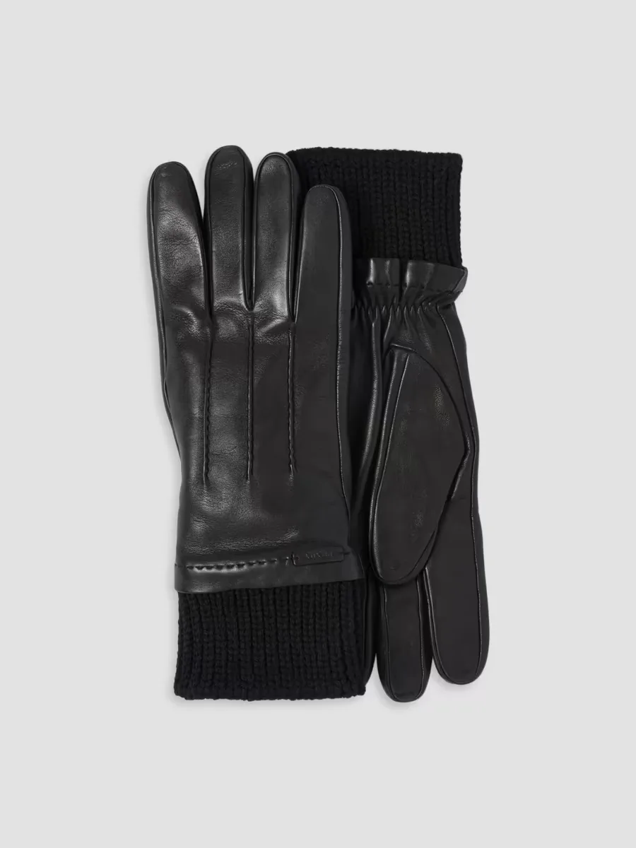 Leather Gloves by Prada