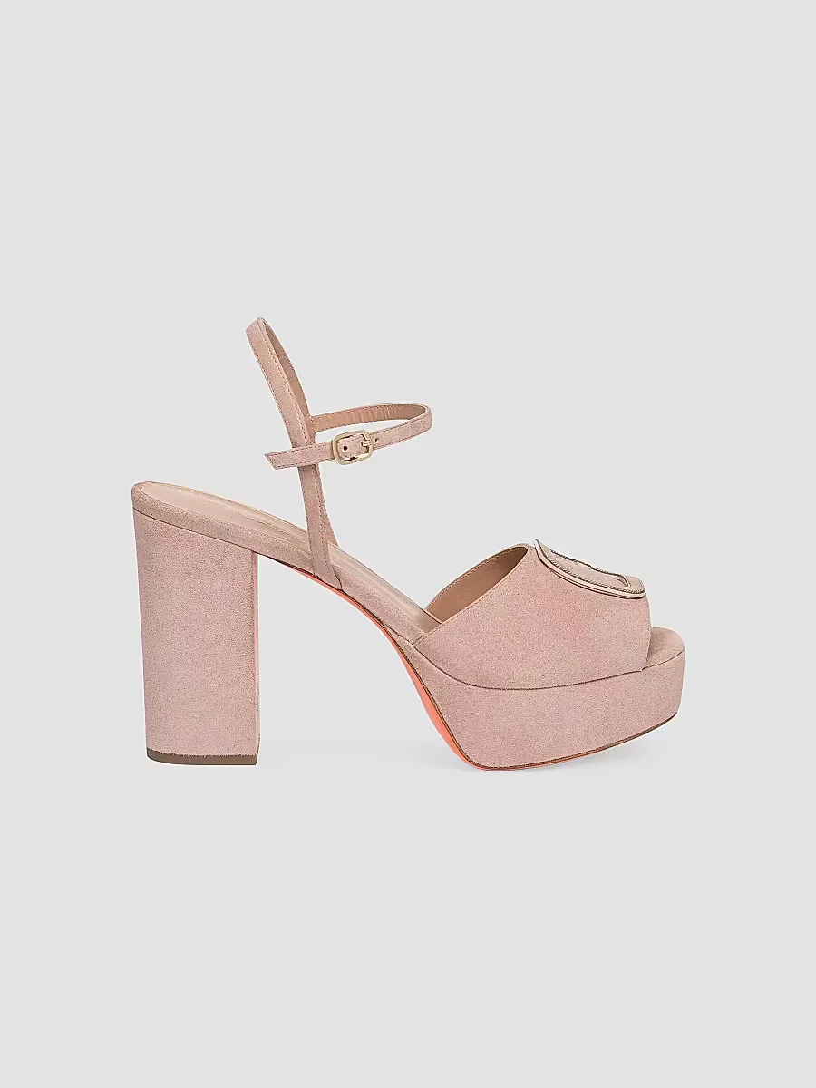 Carla 60MM Suede Platform Sandals