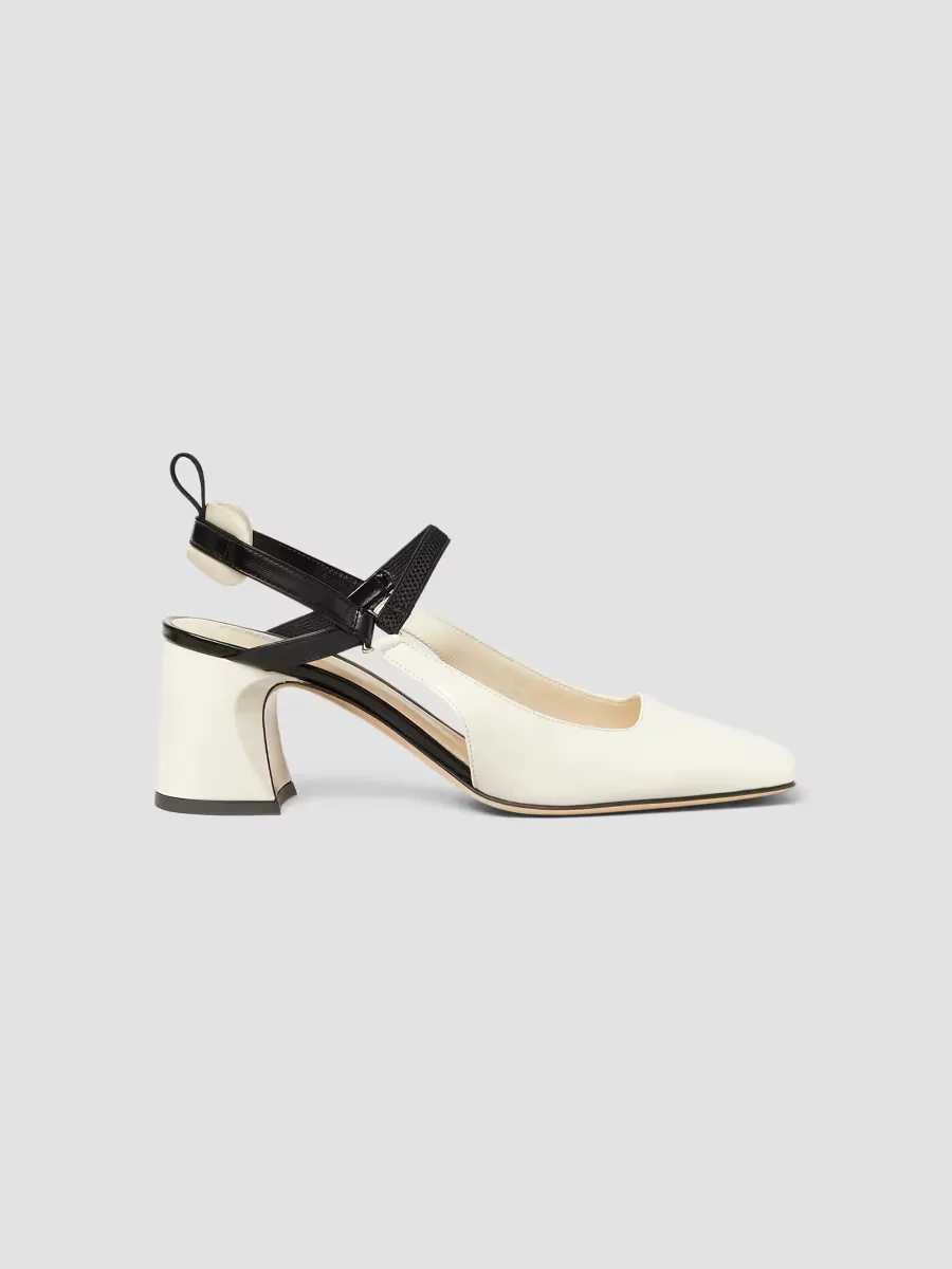 Colibr Quadra Patent Leather 65MM Slingback Pumps