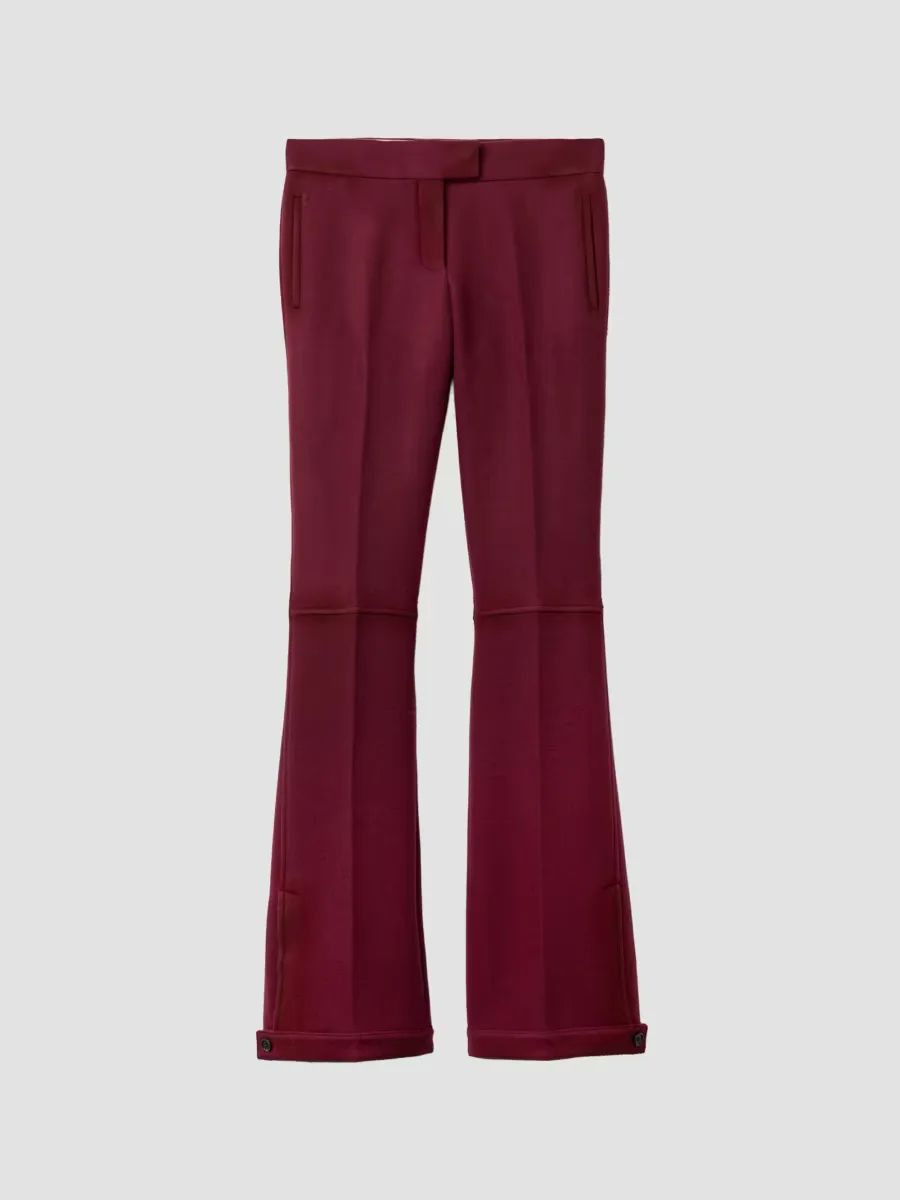 Double Wool Pants by Miu Miu