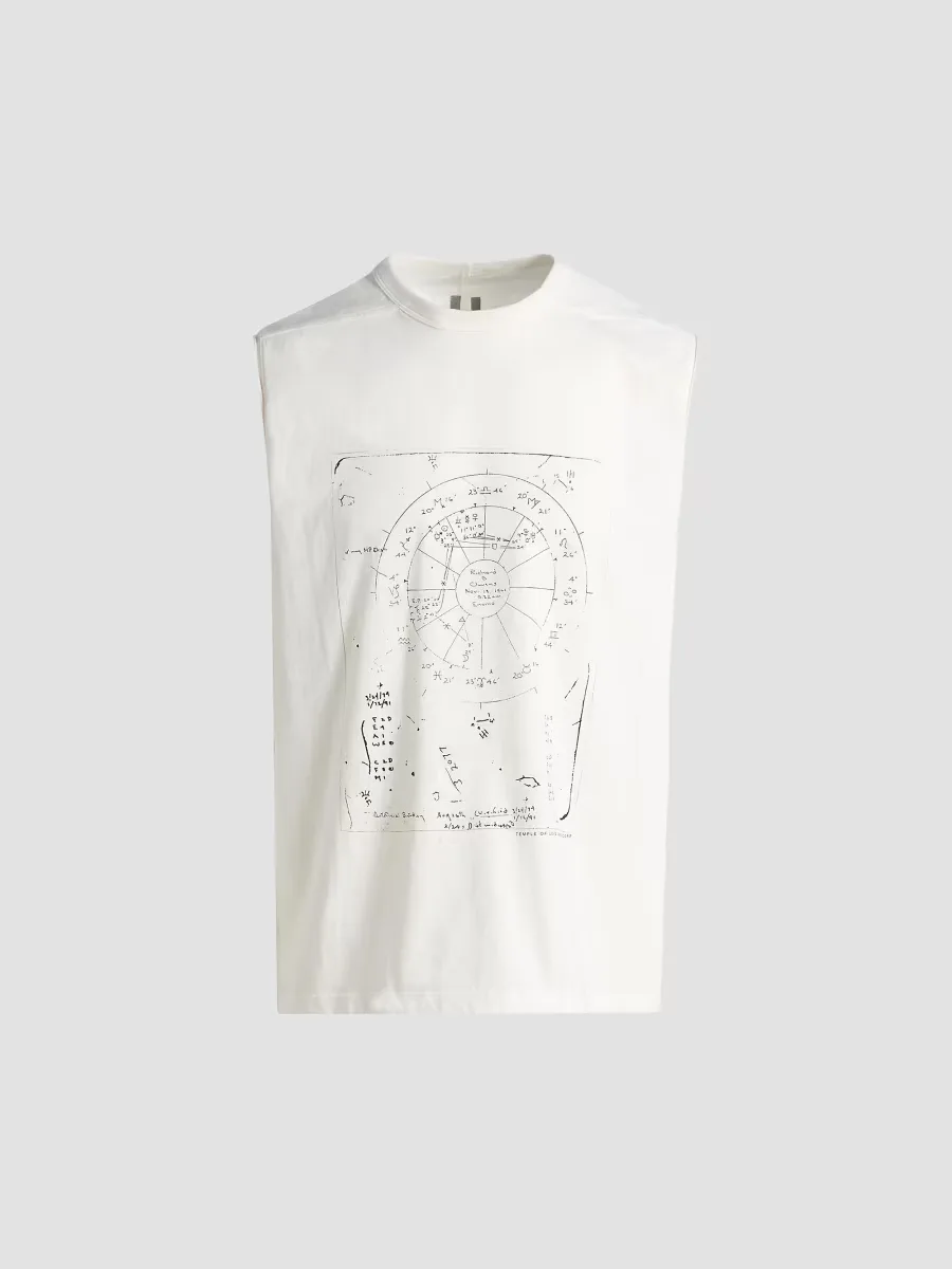 Brad Sleeveless T-Shirt by Rick Owens
