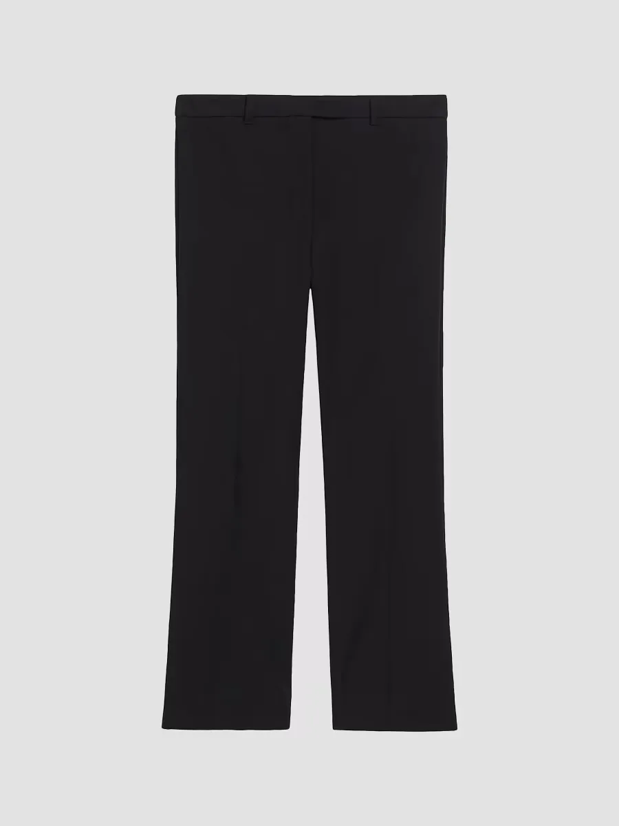 Stretch Cotton Blend Trousers by Max Mara