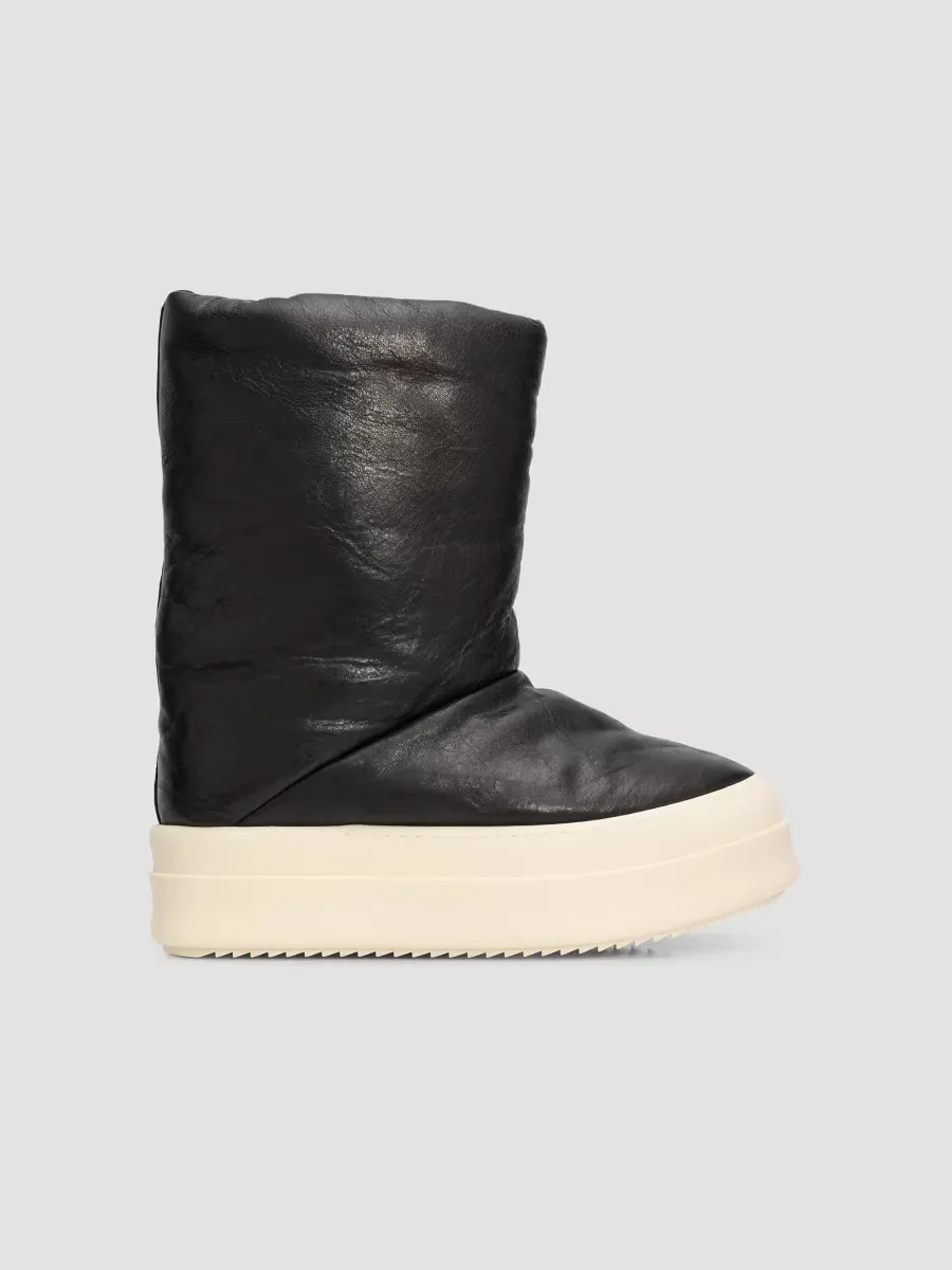 Mega Bumper Lunar Leather Boots by Rick Owens