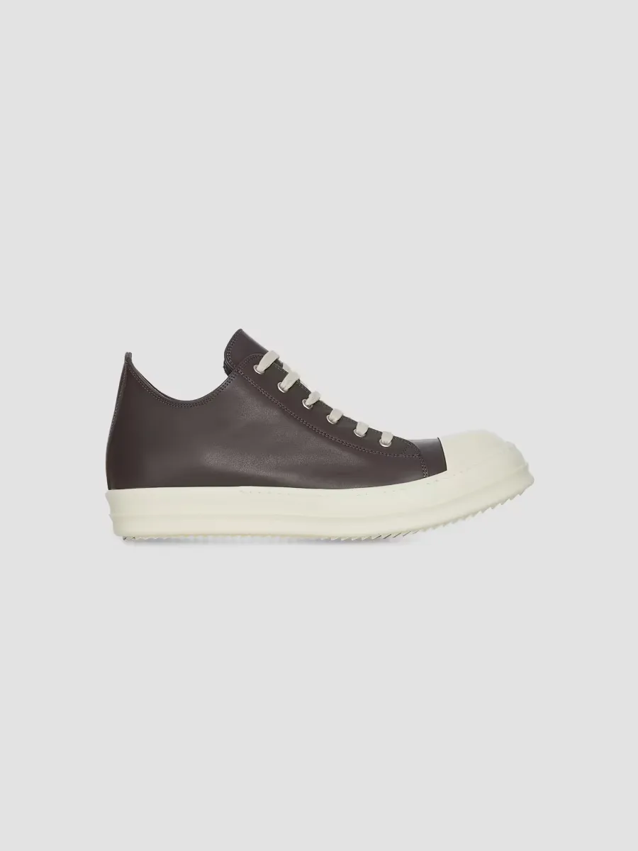 Leather Low-Top Sneakers by Rick Owens