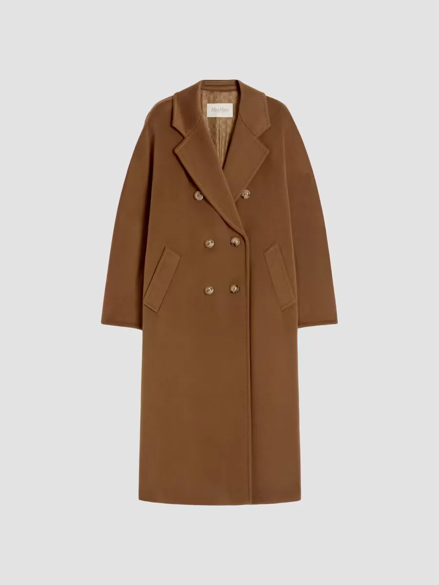 Icon Madame Wool Cashmere Double-Breasted Coat
