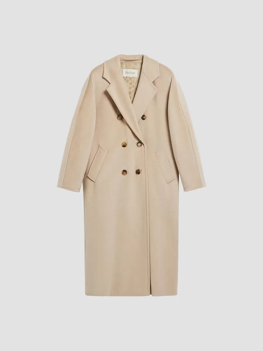 Icon Madame Wool Cashmere Double-Breasted Coat