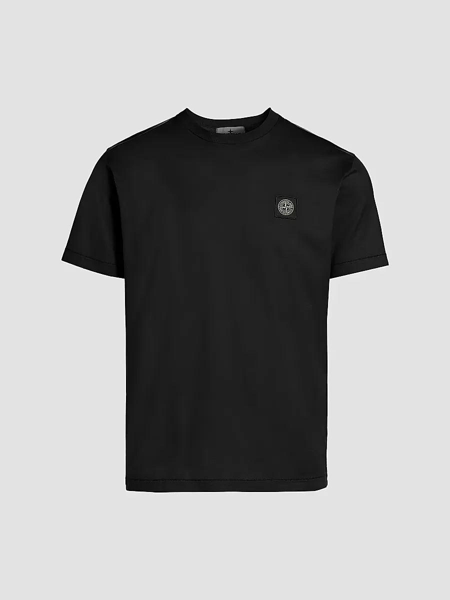 Cotton Crewneck T-Shirt by Stone Island