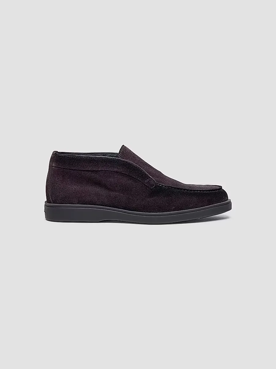 Dragon Shearling-Lined Chukkas by Santoni