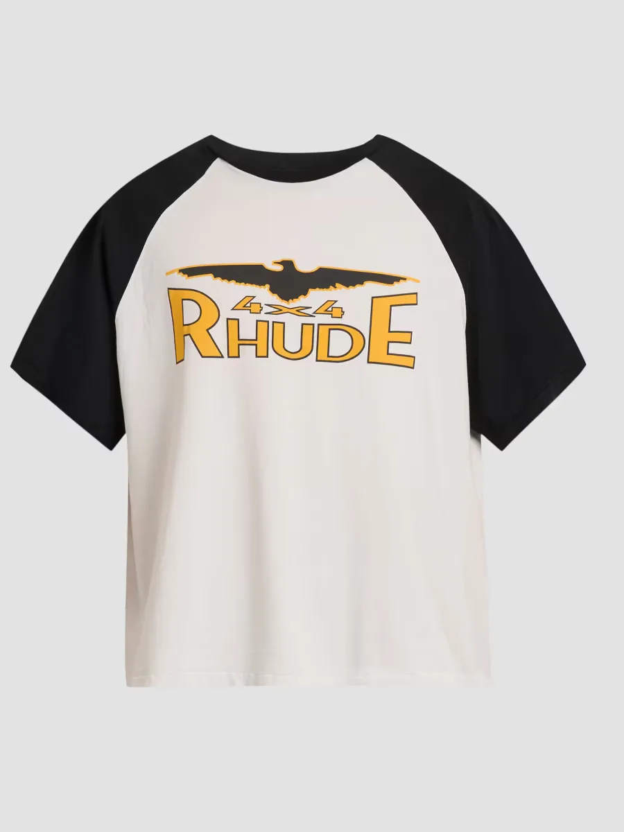 4X4 Spirit Logo Cotton T-Shirt by Rhude